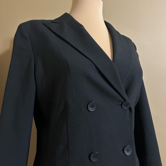 Philosophy di Alberta Ferretti Black Double-Breasted Blazer - Picture 3 of 6